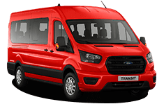 Van Hire Marple - Ford Minibus with Seating for 15 - Minibus hire Marple