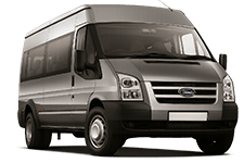 Van Hire Marple - Special Ford Minibus LITE - Accommodating 17 - Minibus hire Marple